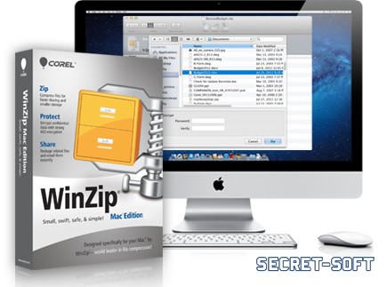 WinZip Mac OS X 6.5 + ключ