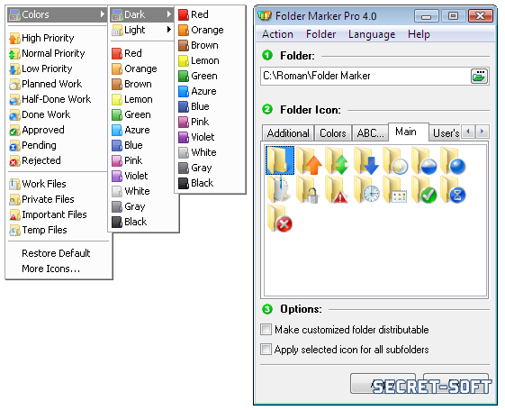 serial number folder marker pro 42