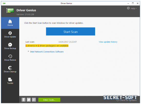 Driver Genius Professional 17.0 + Ключ