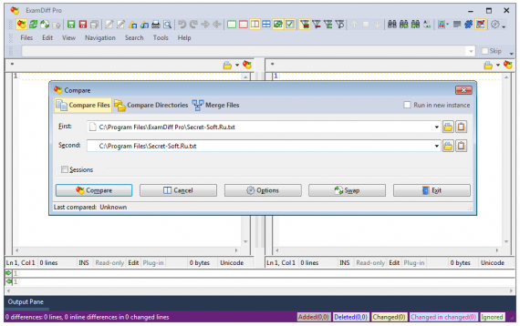 ExamDiff Pro 9.0.1 + Ключ