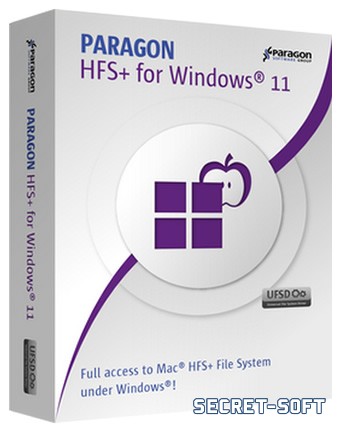 Paragon HFS+ for Windows 11.3 + Ключ
