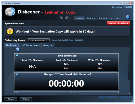 Diskeeper 18 Professional 20.0 + Ключ