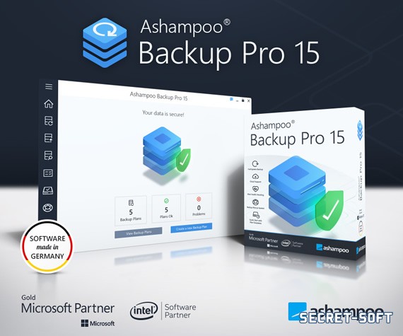 Ashampoo Backup Pro 15.3.0 + Ключ